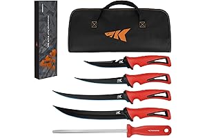 KastKing Intimidator Bait and Fillet Knives: Ultimate Cutting Precision for Anglers