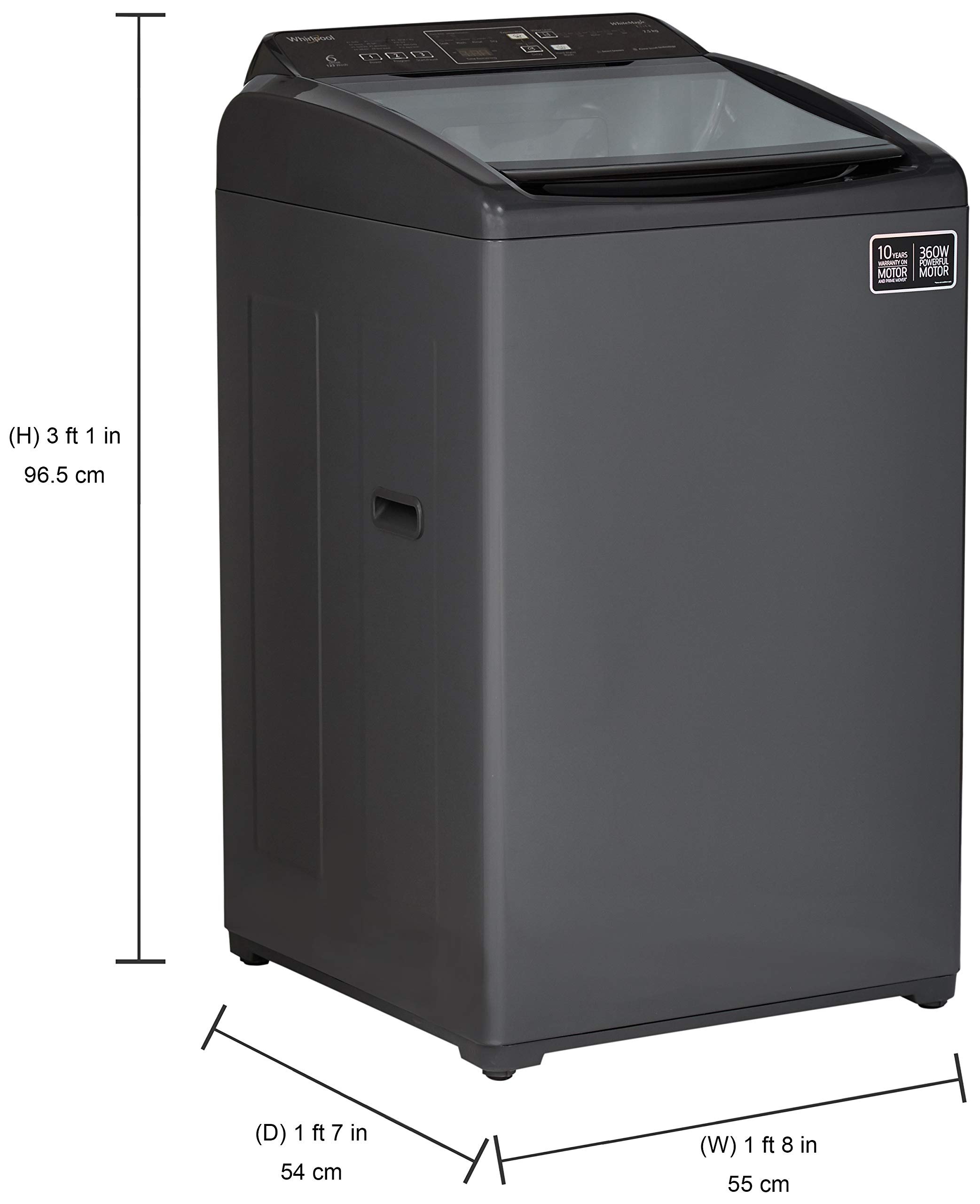 Whirlpool Whitemagic Elite 7.0 Grey 10YMW
