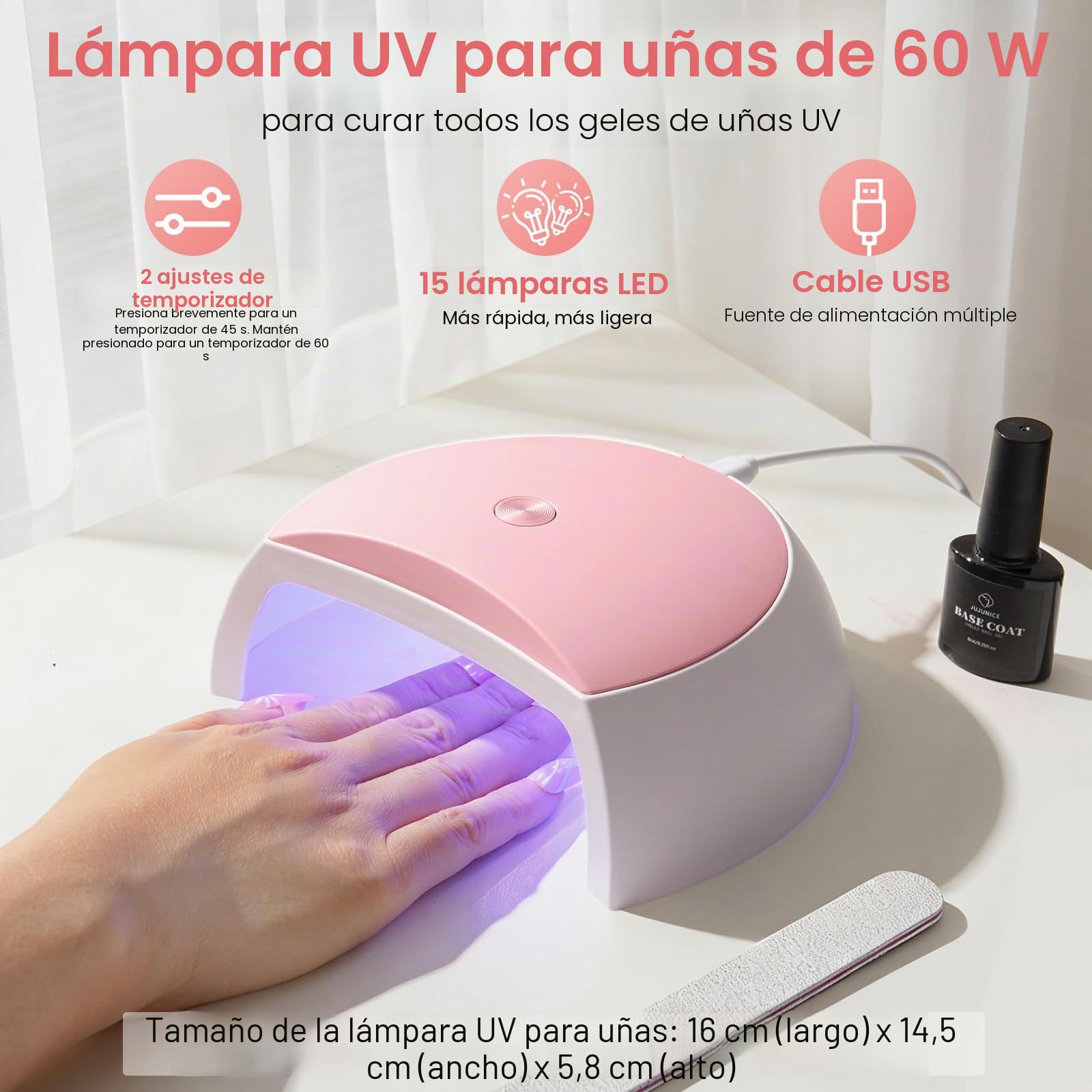 Deciniee Kit De Uñas Acrílicas: Juego Completo Con Polvo Acrílico, Lámpara Uv, Taladro, Puntas Postizas, Esmaltes Semipermanentes Para Uñas, Set De Manicura Ideal Como Regalo Con Bolsa De Almacenaje