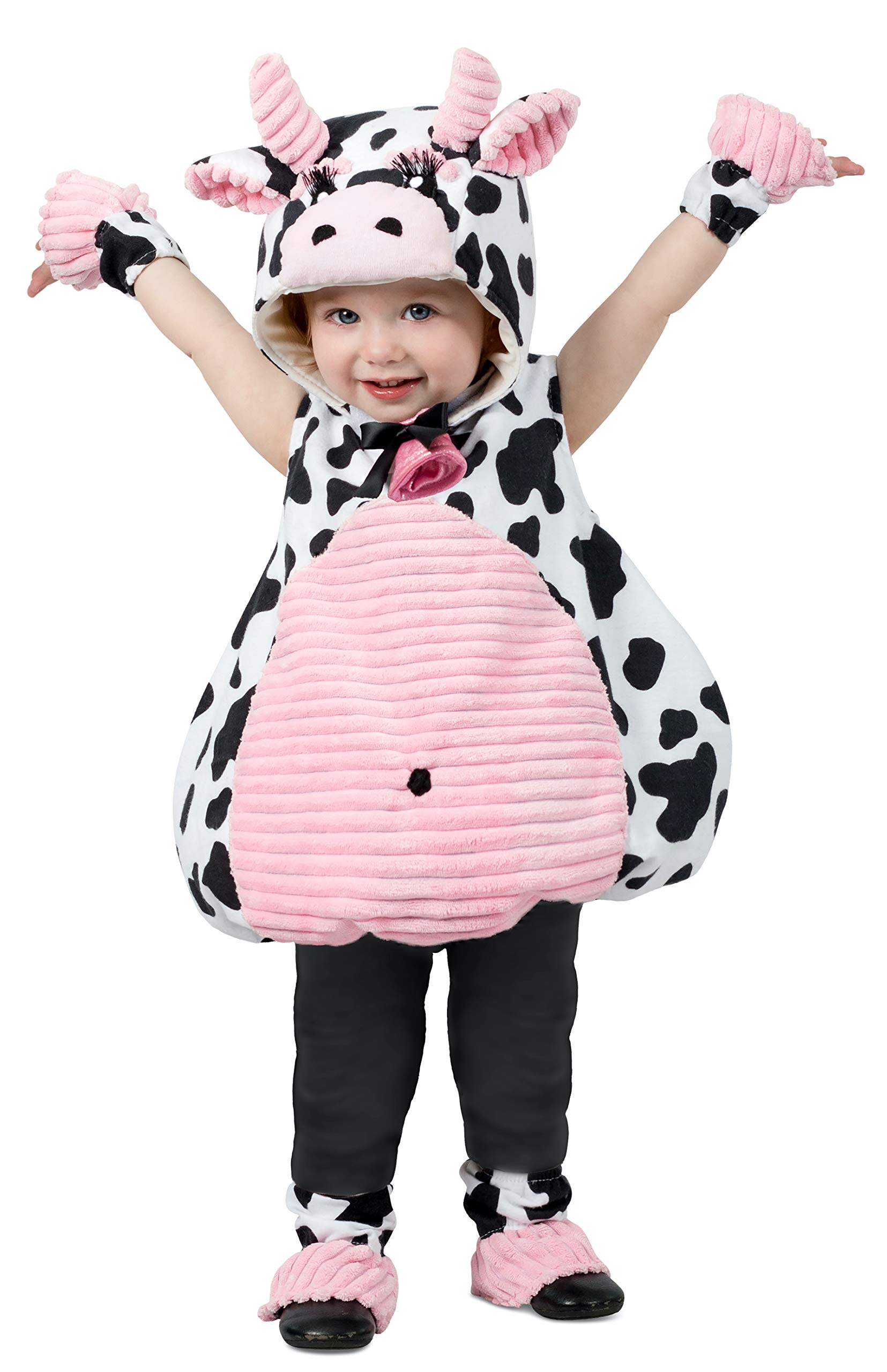 Princess Paradise Baby Girls' Pink Belly Cow