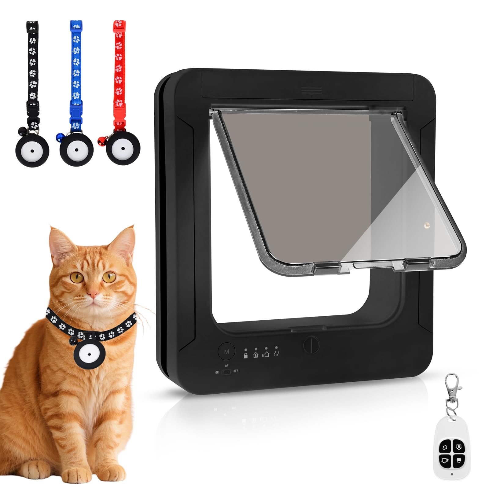 Amazon.com : Smart Cat Door for Interior & Exterior, Flap Opening