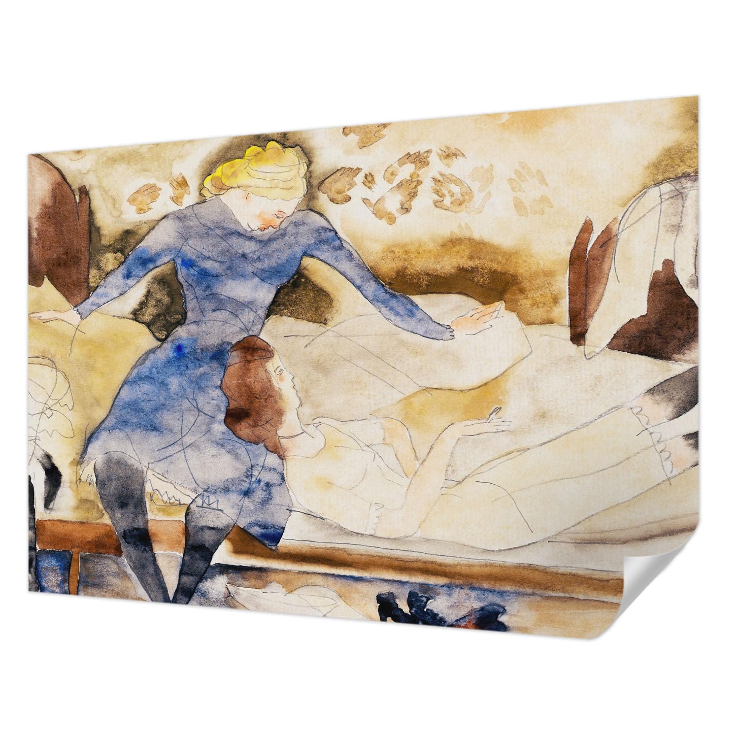Papier peint autocollant deco chambre salon 312x219 Tulup resistant taches