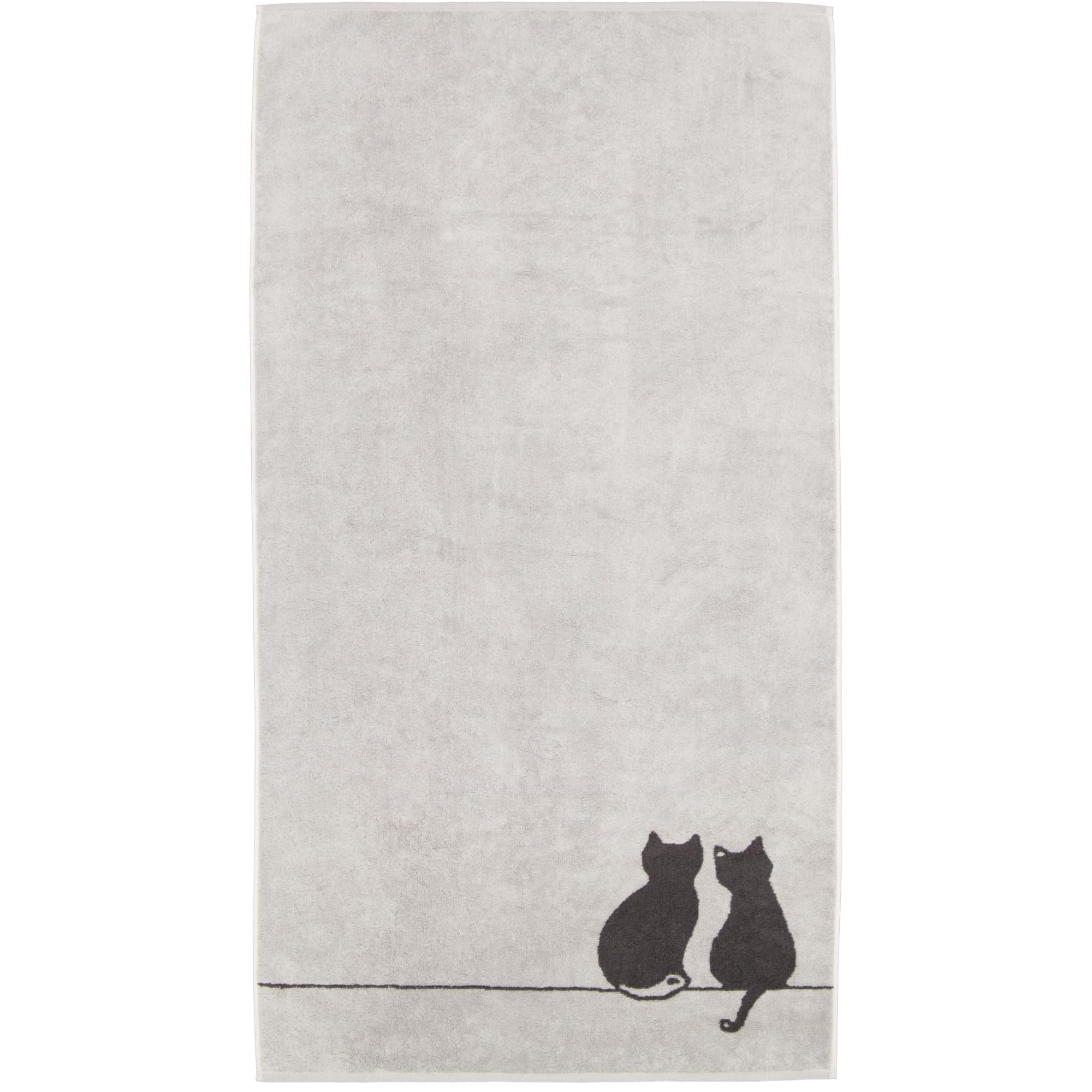 Handtücher Cute Cats Edition You & Me 6263 Platin/Basalt - 70