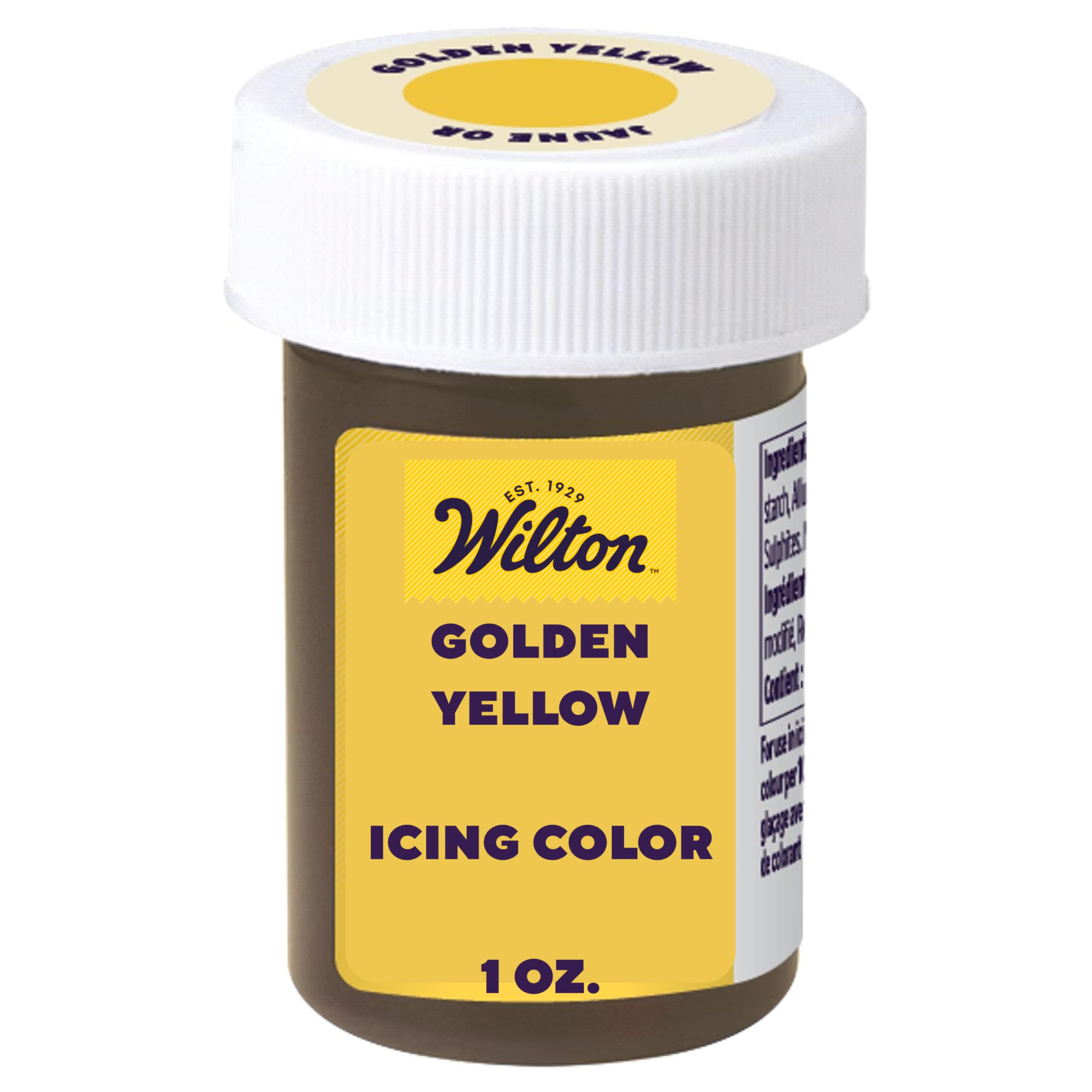 Wilton Golden Yellow Icing Colour Paste Gel Colour Sugarcraft Food Cake Colouring