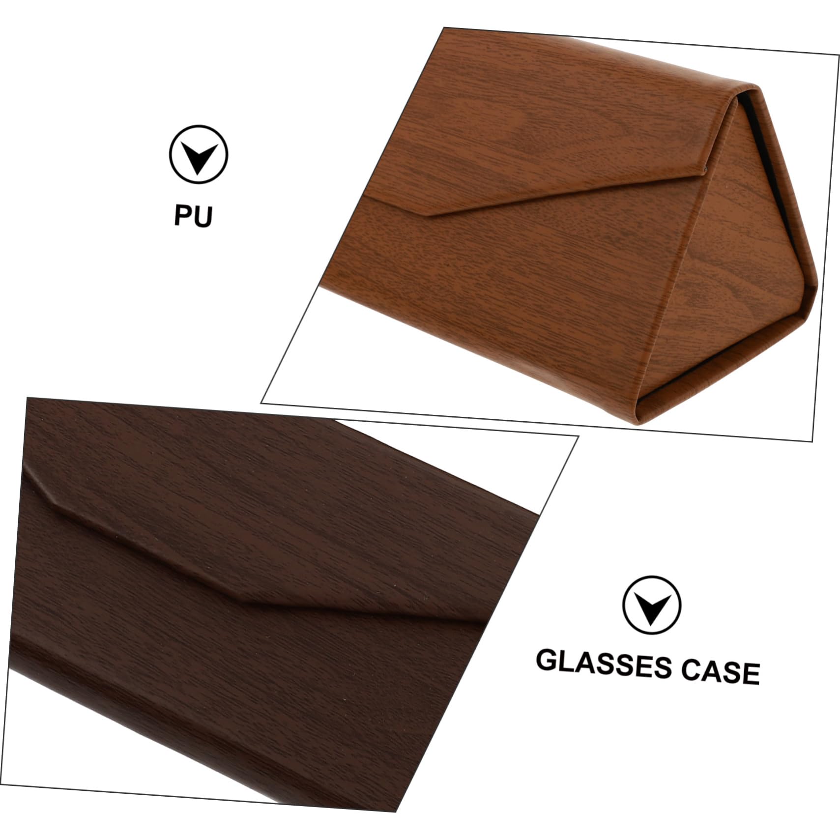 BESPORTBLE Estuche De Anteojos Poseedor Almacenamiento Lentes Caso Múltiple Estuche Gafas De Sol Organizador De Gafas Titular De Las Gafas De Sol Contenedor De Anteojos Pu