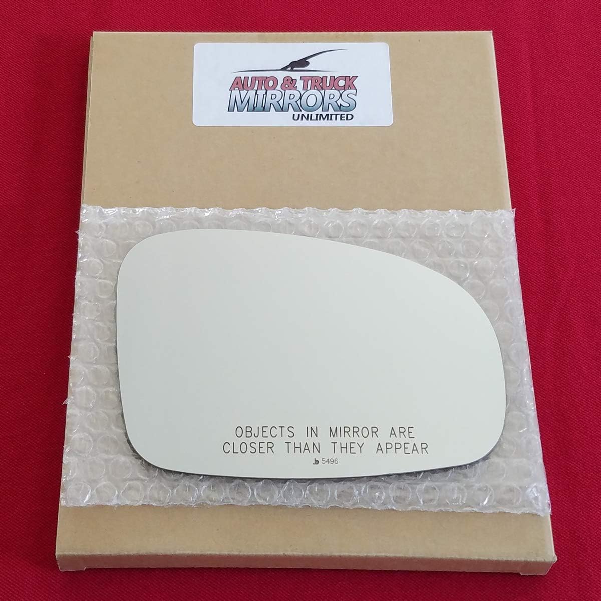 Passenger Side Mirror Replacement Glass + Adhesive Pads for 2012-2017 Toyota Prius V Right Side View Mirror RH