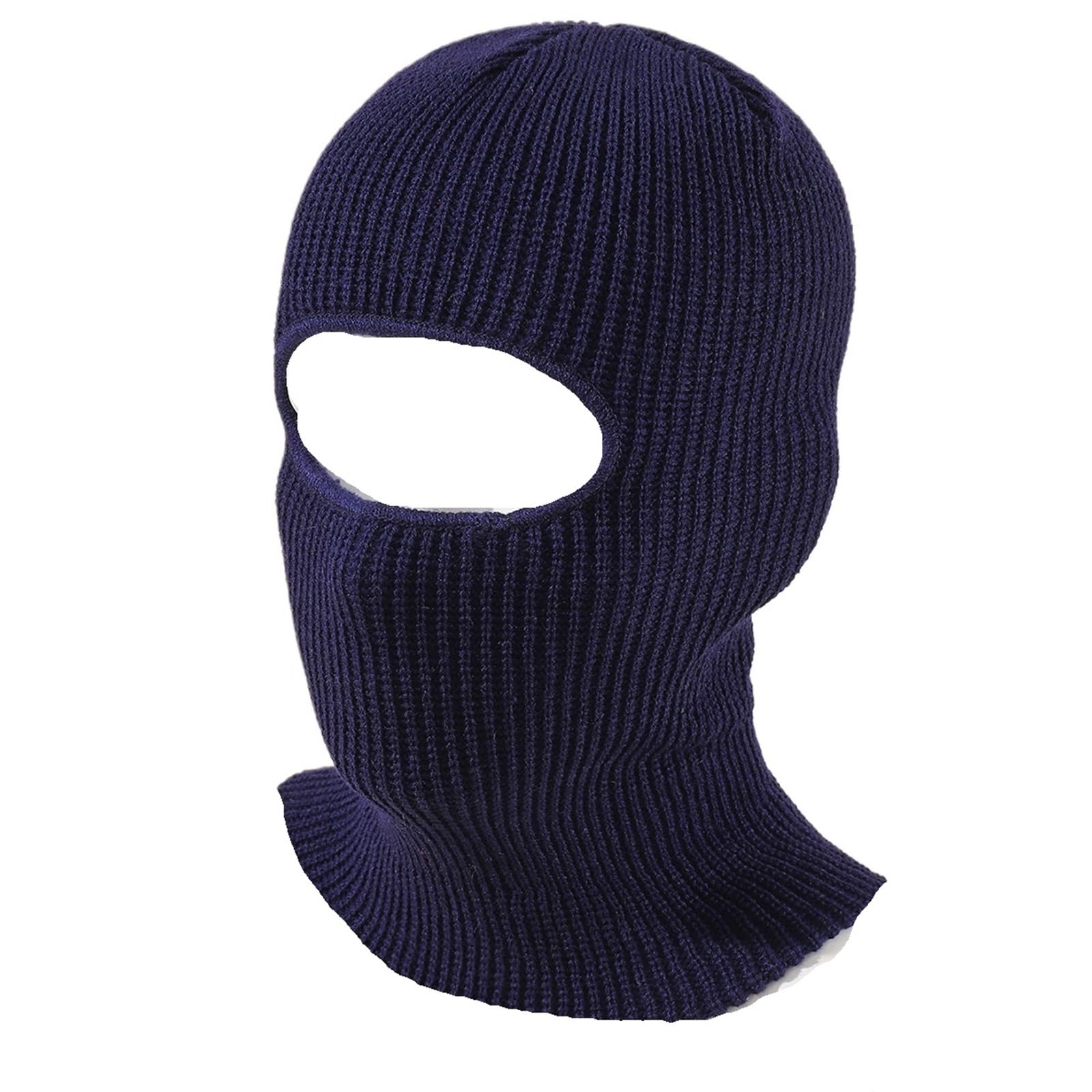2Pcs Full Face Cover Ski Mask Hat Knitted Hats Outdoor Cycling Ear Protection Beanies Men Per Ciclismo Sci