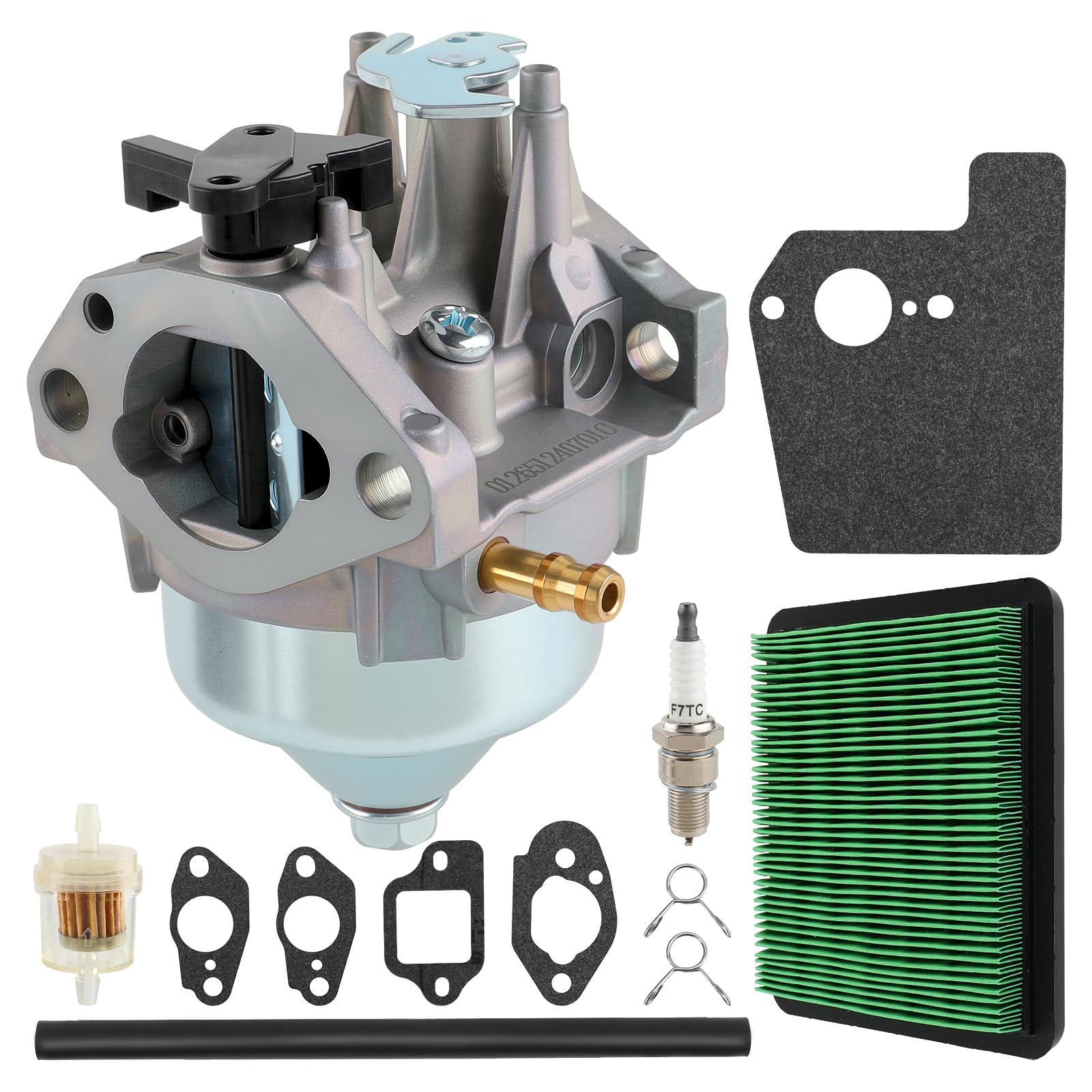 16100-Z8B-911 Carburetor (BB76B A) Compatible with Honda Specifc GCV160 GCV160LA0 GCV160LA1 Engine Models Push Pull Choke Carburetor With Gaskets