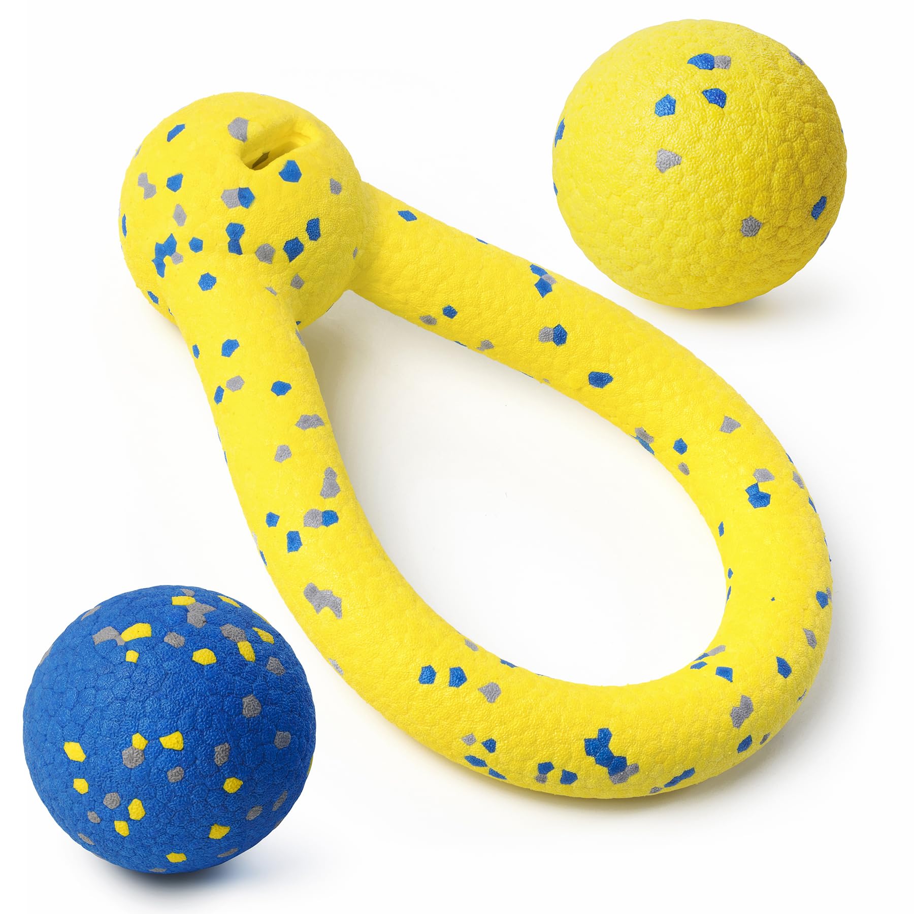 Indestructible Dog Toys Dog Toys for Large Dogs Flying Discs for Medium/Large Breeds Dog Training Ring,Floating Dog Ring Toys for Throwing,Catching