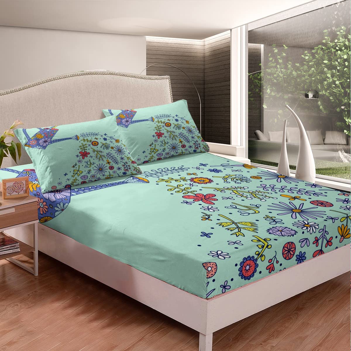Set di biancheria da letto per letto king size, con 2 federe