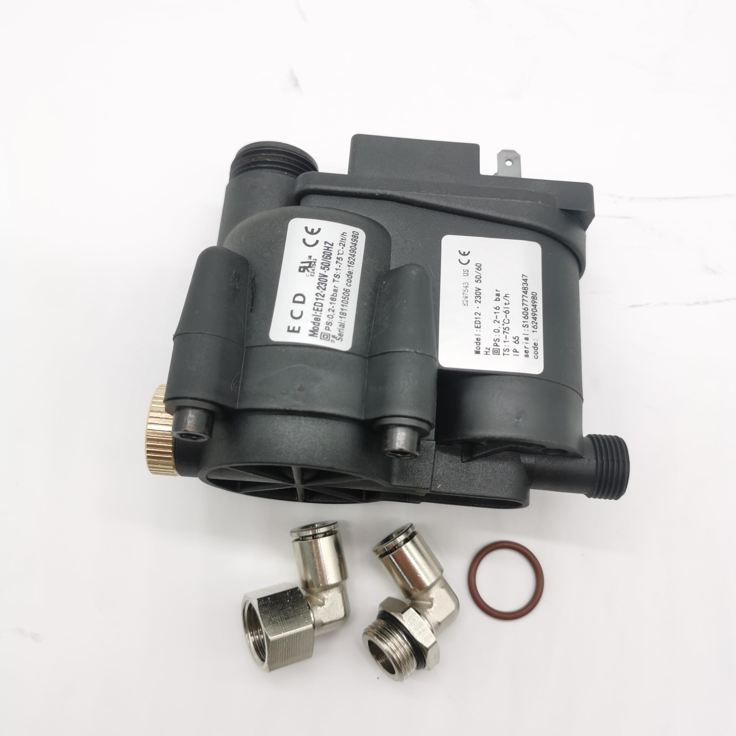 230V ED12 Electric Drain Valve 1624904980 For Atlas Copco
