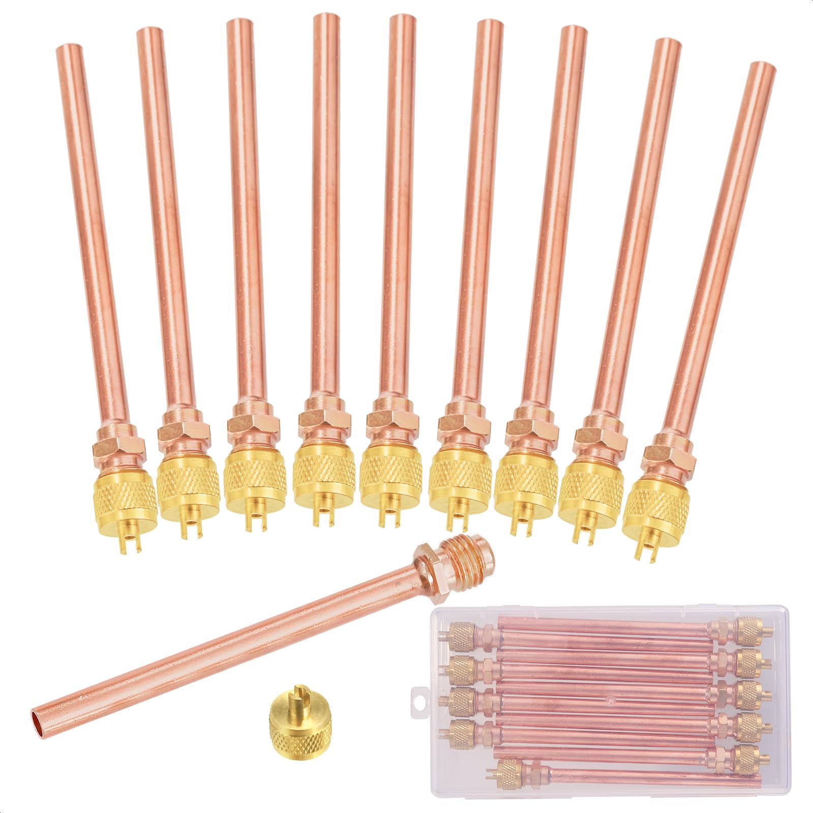 Amazon.com: WISSCOOL 10PCS HVAC Service/Access Valves, 1/4” SAE x
