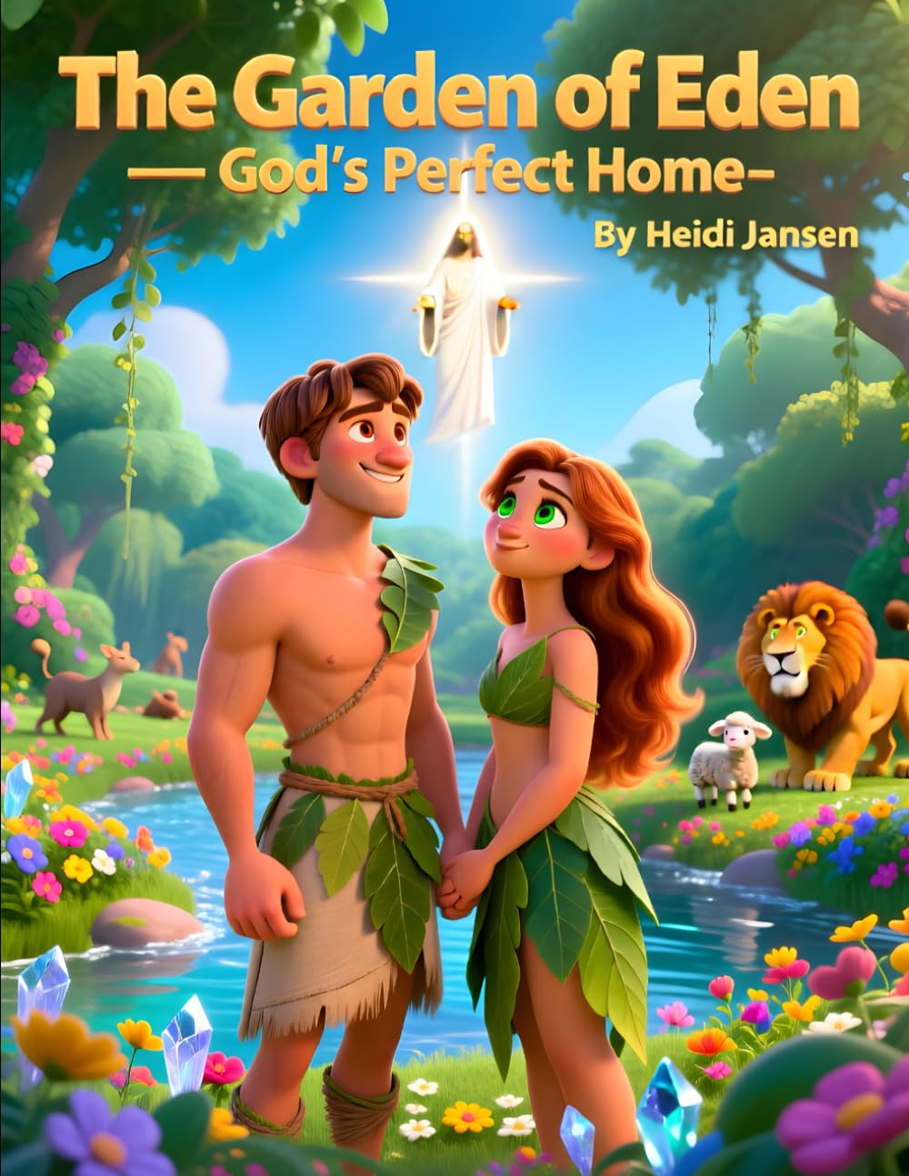 The Garden of Eden – God’s Perfect Home: A Beautiful Bible Story for Children About God’s Creation, Adam and Eve, and His Perfect Plan (Genesis for Little Hearts)