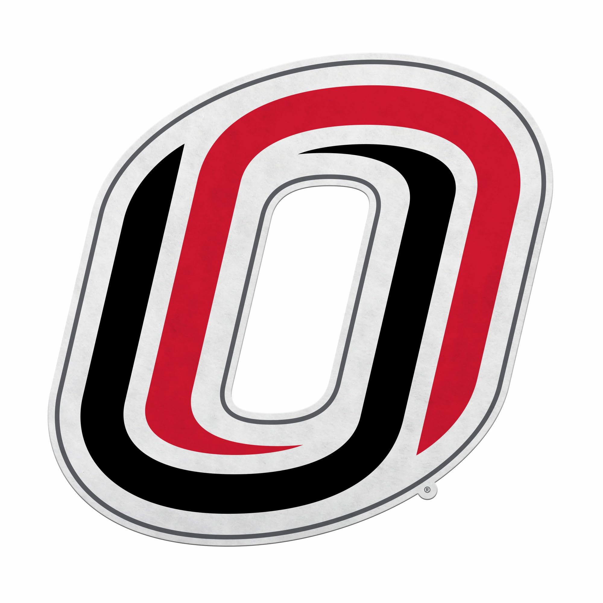 Fanion Nebraska-Omaha Mavericks décoration maison et fanion feutre doux EZ à suspendre