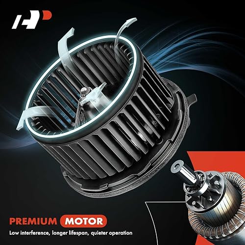 Miniatura 5 de A-Premium Conjunto de motor de ventilador de calentador HVAC compatible con vehículos Chevy, GMC, Pontiac y Saturn - Captiva Sport, Equinox,