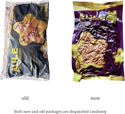 Miniatura 7 de AULE 100 globos metálicos de oro rosa de diferentes tamaños de 1812105 pulgadas, globos de látex cromado brillante para helio, decoración de fiesta