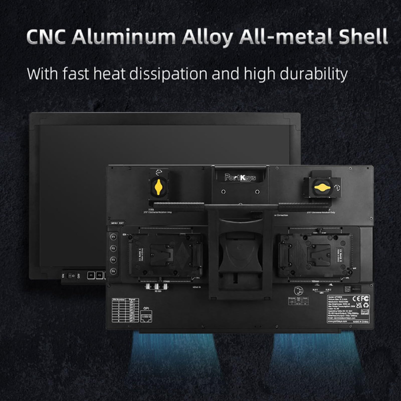 Amazon | Portkeys MT22DS 21.5インチプロダクションカメラモニター