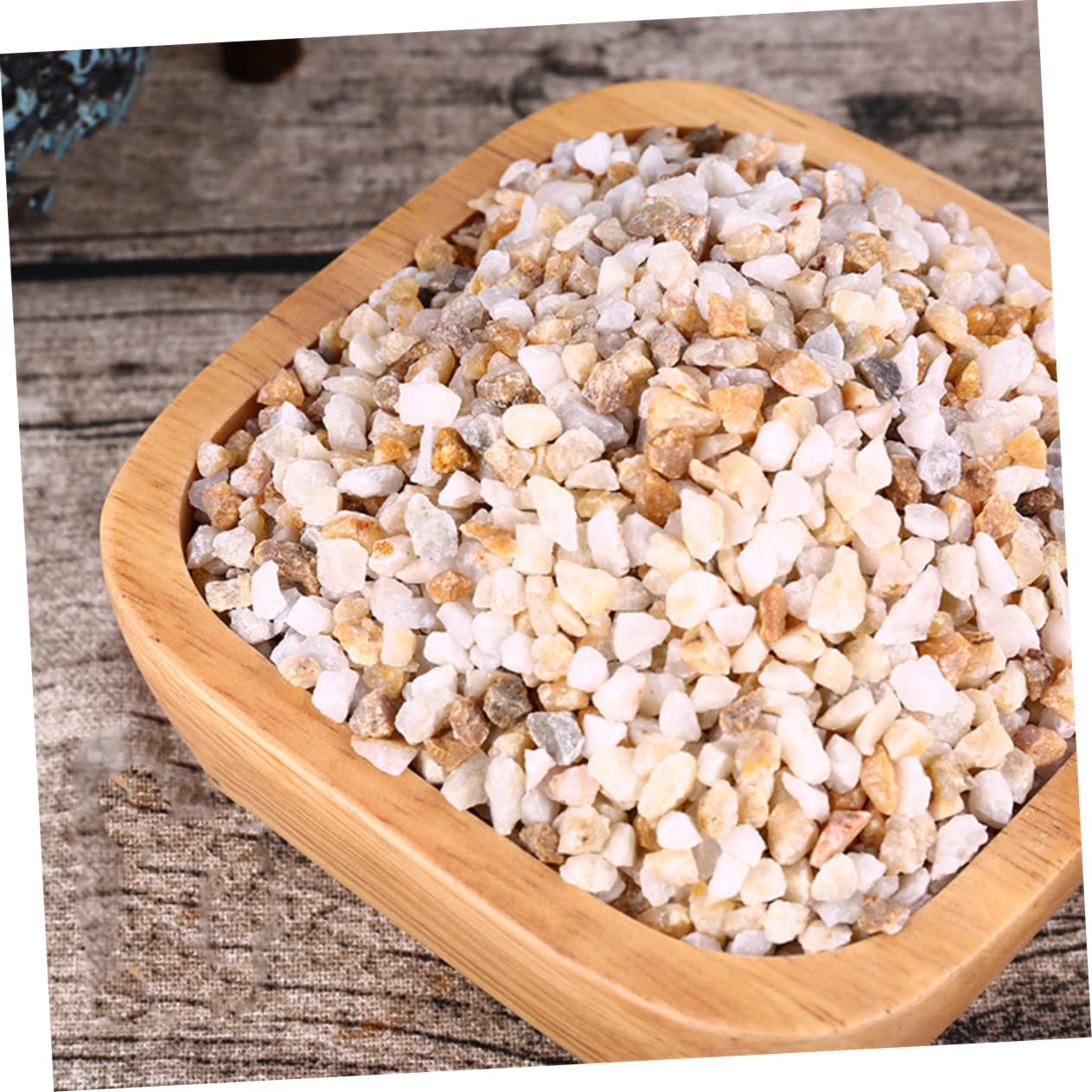 Alipis Sabbia Naturale di Arenaria 1 kg per Decorazione Acquario e Paesaggio Vaso, Substrato Decorativo per Fondo di Pesci e Fioriere
