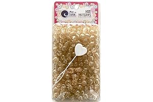 Tara Glitter Gold Hair Beads