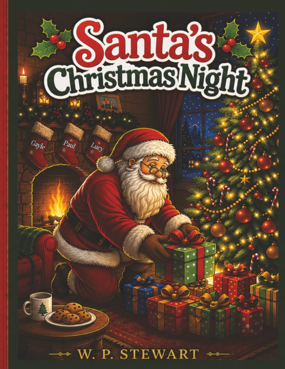 Santa's Christmas Night: Follow Santa as he fulfills the wishes of children