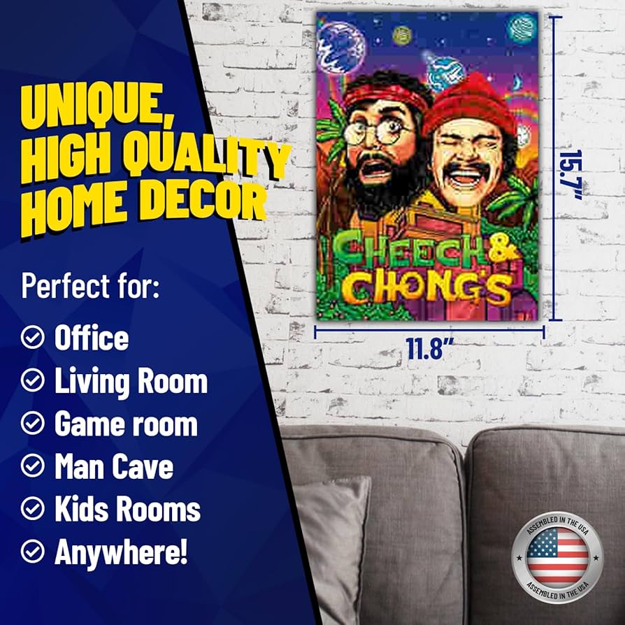 【額縁付き】 cheech&chong チーチョン 2010 A2ポスター Amazon.co.jp: 【額縁付き】 cheech&chong チーチョン 2010 A2