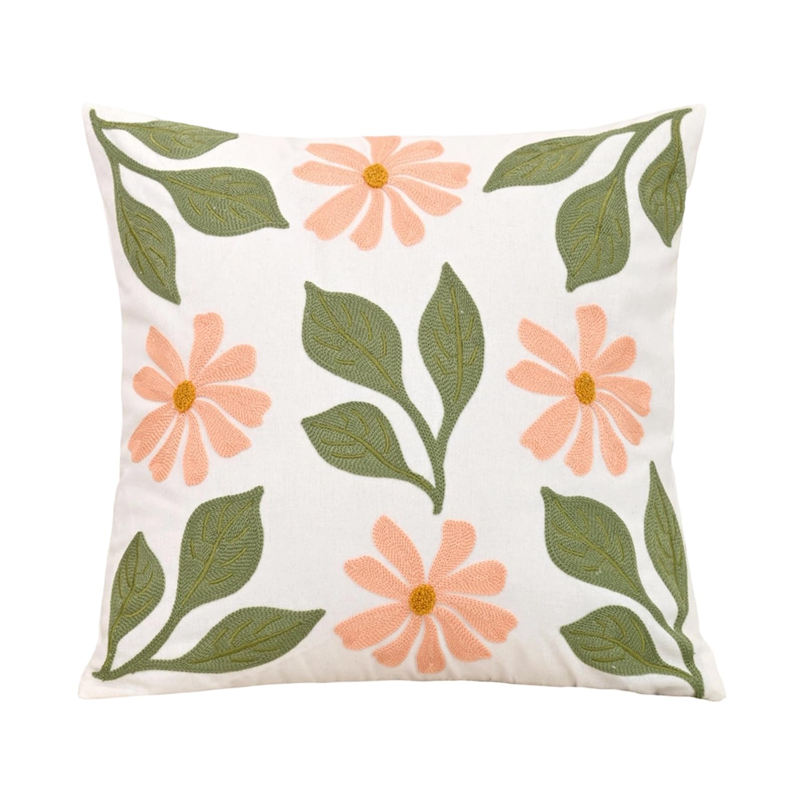 Limtula A Limtul Decorative Throw Pillow Case With 3D Embroidery Design In 3 Beautiful Color Ddition Spring Home Ccessories