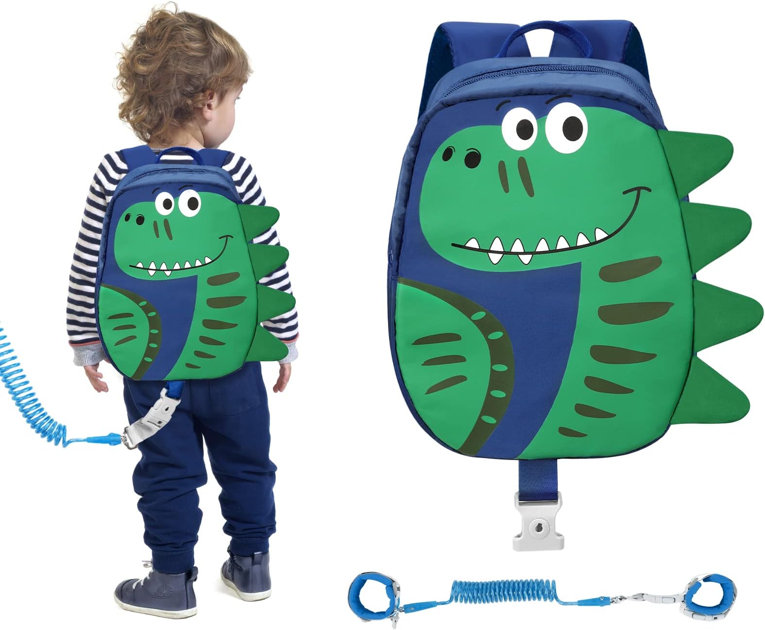 Zooawa Toddler Harness Backpack with Leash, 2 in 1 Cute