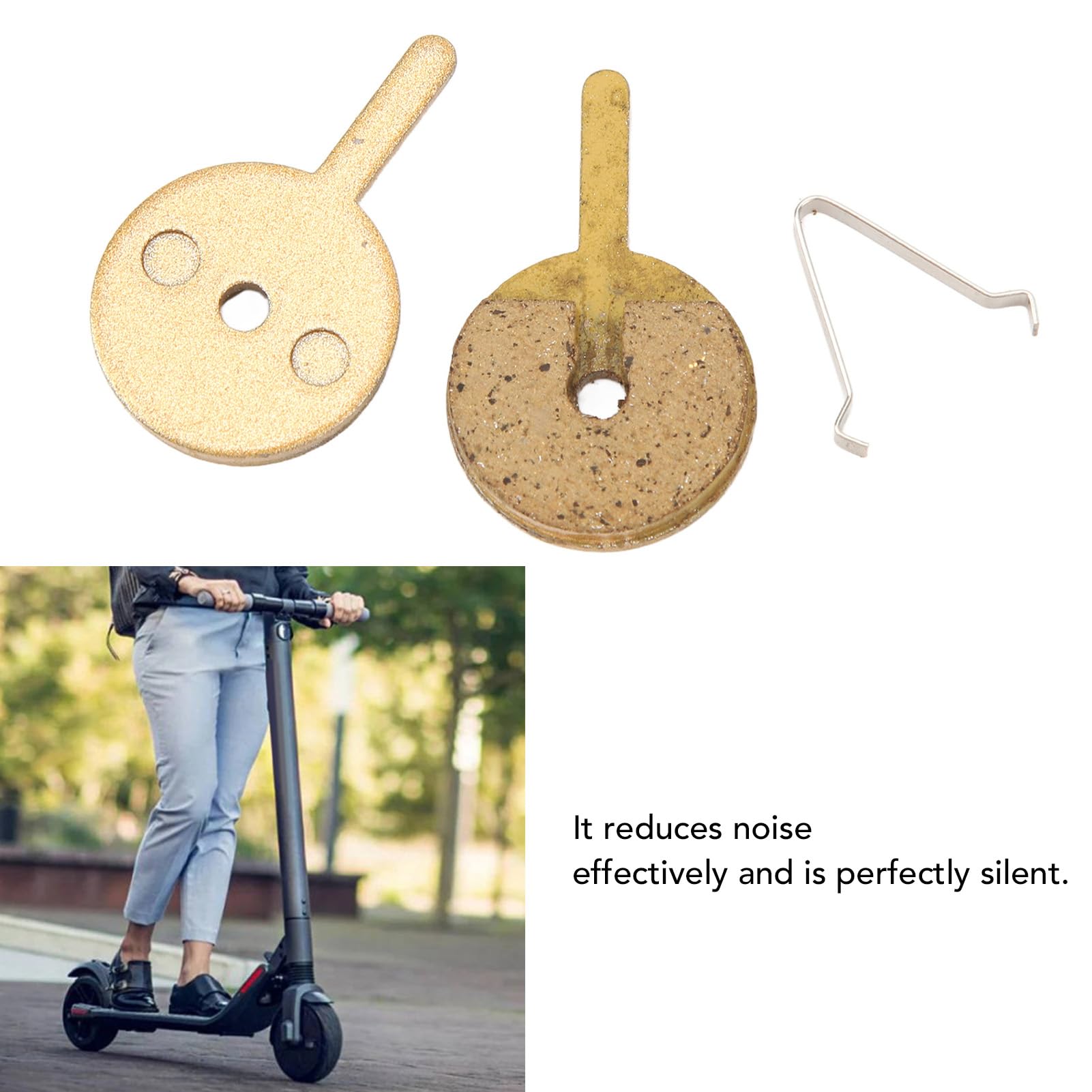 1 Pair E-Scooter Brake Pads For Zero 8X 10X 11X Vsett 10 Kuugo G1 Nanrobot D6 | Australia - Foto 4