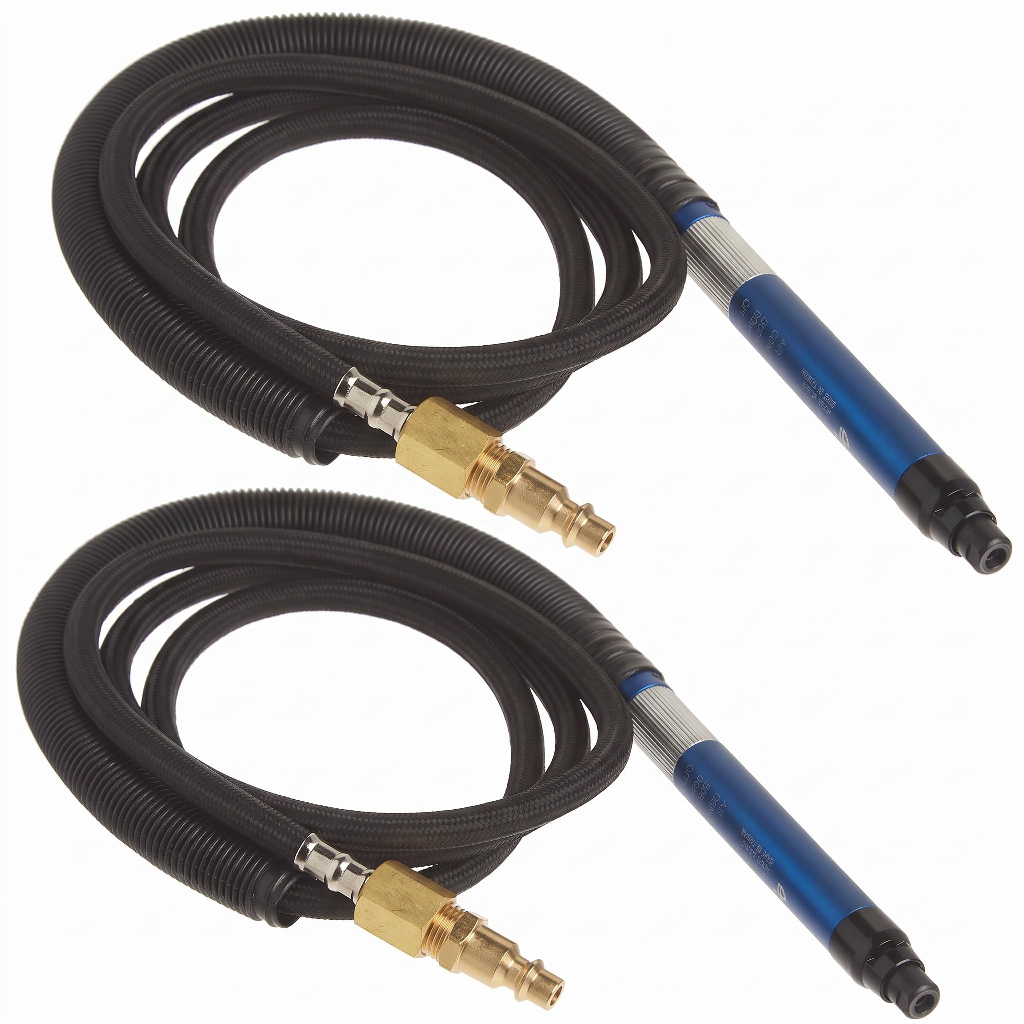 Astro Pneumatic Tool 218 1/8" Pencil Type Die Grinder - 56,000RPM,Black,gold,blue, 42377 (Pack of 2)