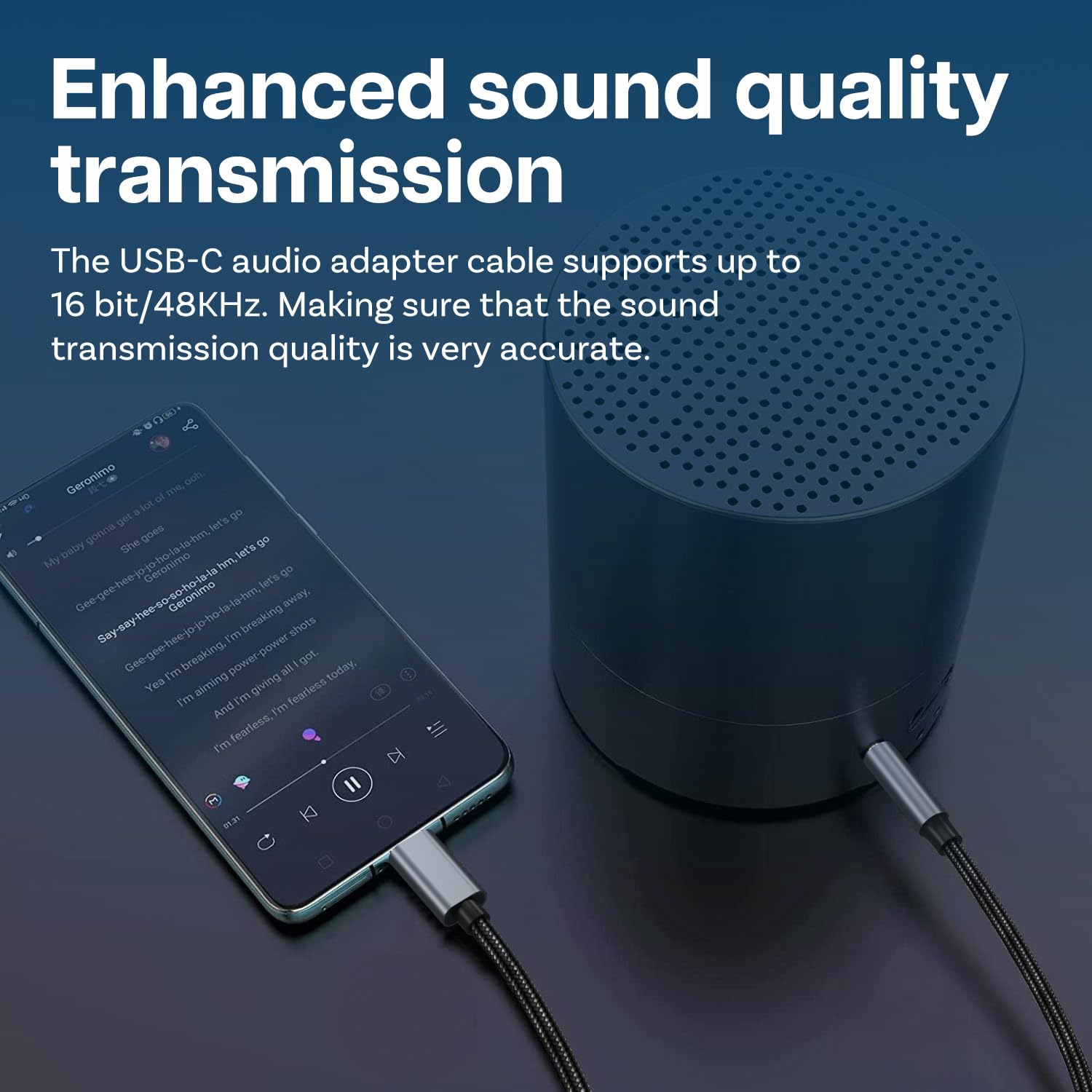 Kabel USB C do 3.5mm Audio Aux Jack firmy MMOBIEL - 16 Bit Typ-C do Auxiliary Słuchawki Męskie Stereo Kabel Samochodowy -Kompatybilny z iPhone 17 16 15 Series, iPad Pro, Samsung Galaxy S25 S24 S23-1m