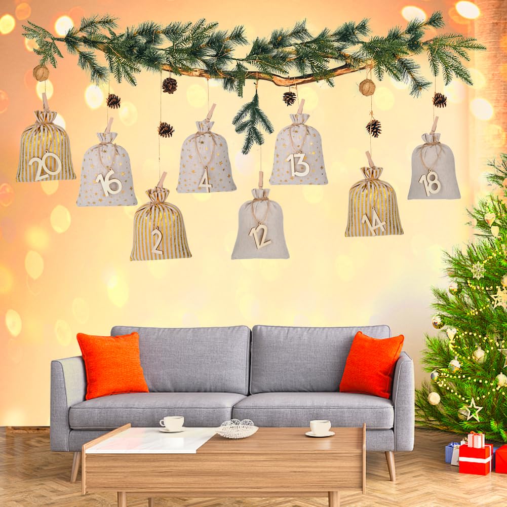 DIY calendrier de l'Avent réutilisable | Zigzag et Libellule pétille DIY calendrier de l'Avent réutilisable | Zigzag et Libellule pétille