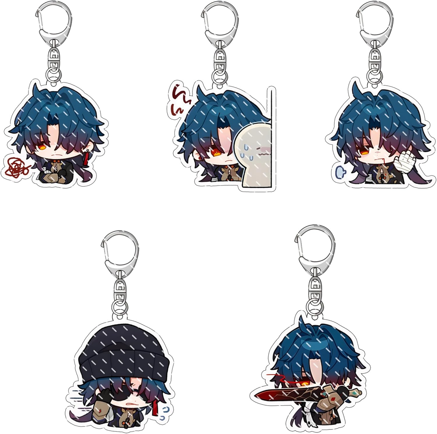 崩壊スターレイル　カフカ　キーホルダー　7点セット Amazon.co.jp: 崩壊：スターレイル 子供の日シリーズ 3点セット