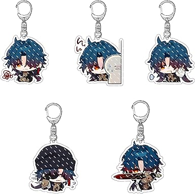 崩壊スターレイル　カフカ　キーホルダー　7点セット Amazon.co.jp: 崩壊 スターレイル キーホルダー 武器風 カフカ