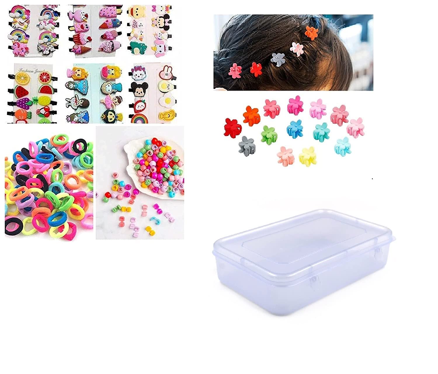 Yatthayuvicraft Combo Pack For Multicolor For Women & Girls 207 Pieces With Plastic Box Free