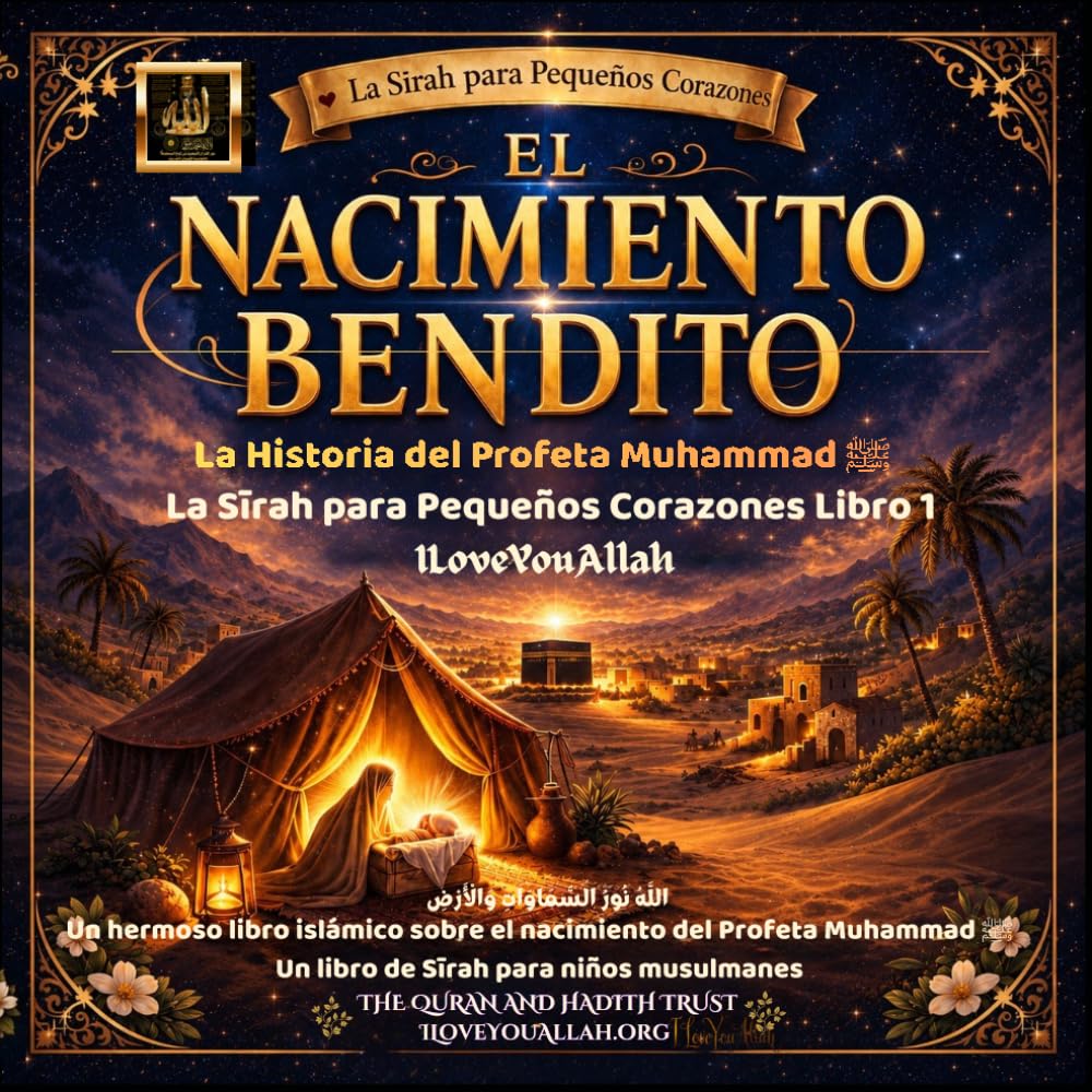 El Bendito Nacimiento: La Historia del Profeta Muhammad ﷺ para niños: La Sīrah para Pequeños Corazones Libro 1. Un hermoso libro islámico sobre el nacimiento del Profeta Muhammad ﷺ. Un libro de Sīrah