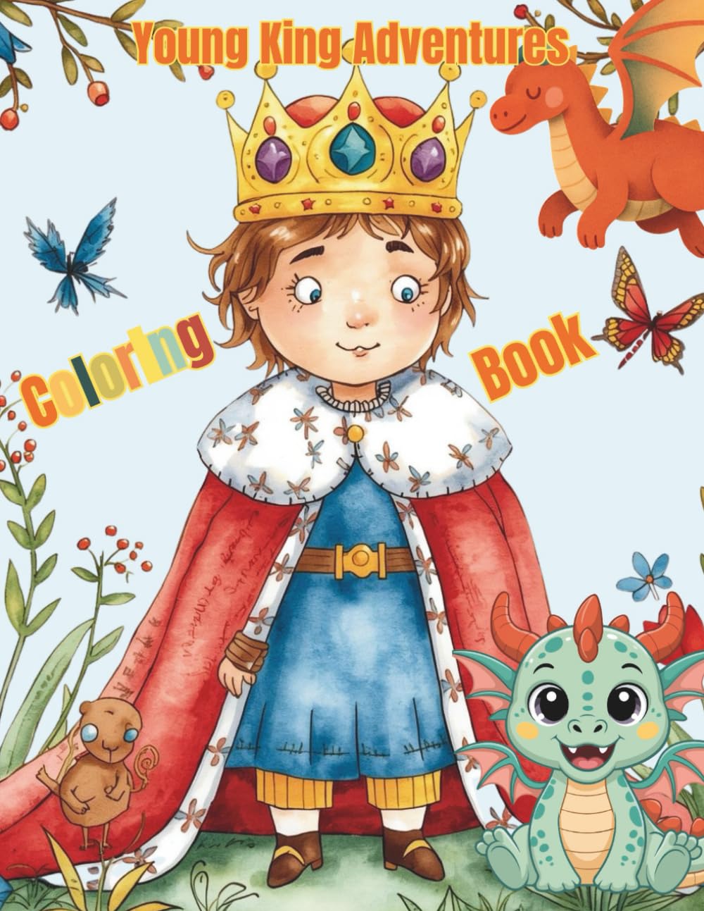 Young King Adventures: Coloring Book
