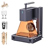LaserPecker LP2 Laser Engraver with Roller, Portable and Handheld Laser Engraving Machine for Wood Metal Leather Acylic Engraving Laser Cutter, Suit Set with Versatile Rotary Roller