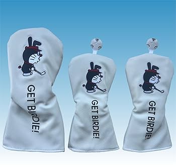 新品 ゴルフ ヘッドカバー ５点セットBIRDIE ブラック 1W FW UT 新品 ゴルフ ヘッドカバー 5点セットBIRDIE ブラック 1W FW UT