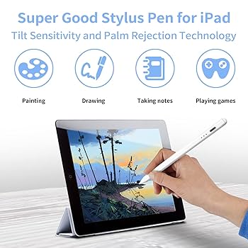Apple iPad (第7世代) ＆Apple Pencil Amazon.com: Stylus Pen for iPad (2025-2018), Pencil for iPad