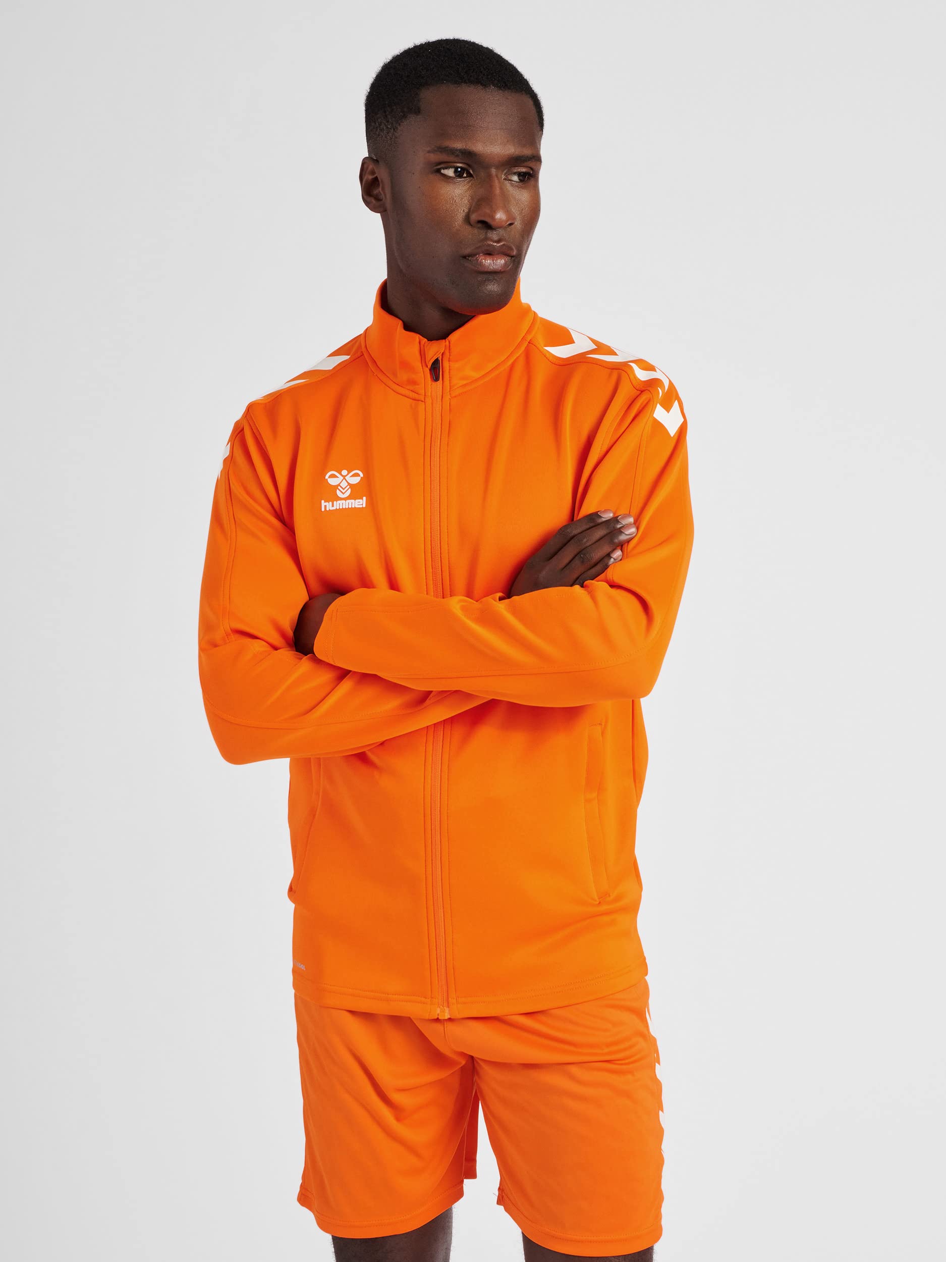 hummel bluza Mężczyźni Bluza Polarowa Hmlcore Xk Half Zip Poly Sweat