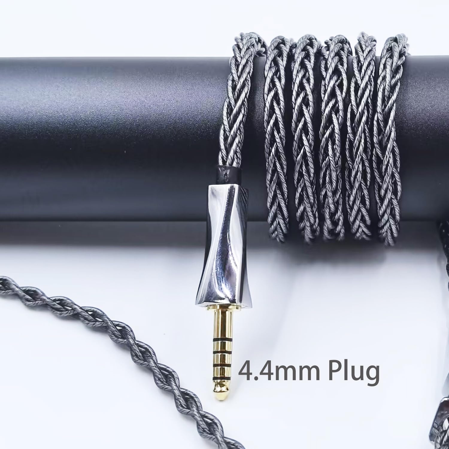 Cable de audio OCC de cobre chapado en plata de 8 núcleos compatible con auriculares Audeze LCD-2 LCD-4 LCD-3 LCD-X LCD-XC de 4,4 mm