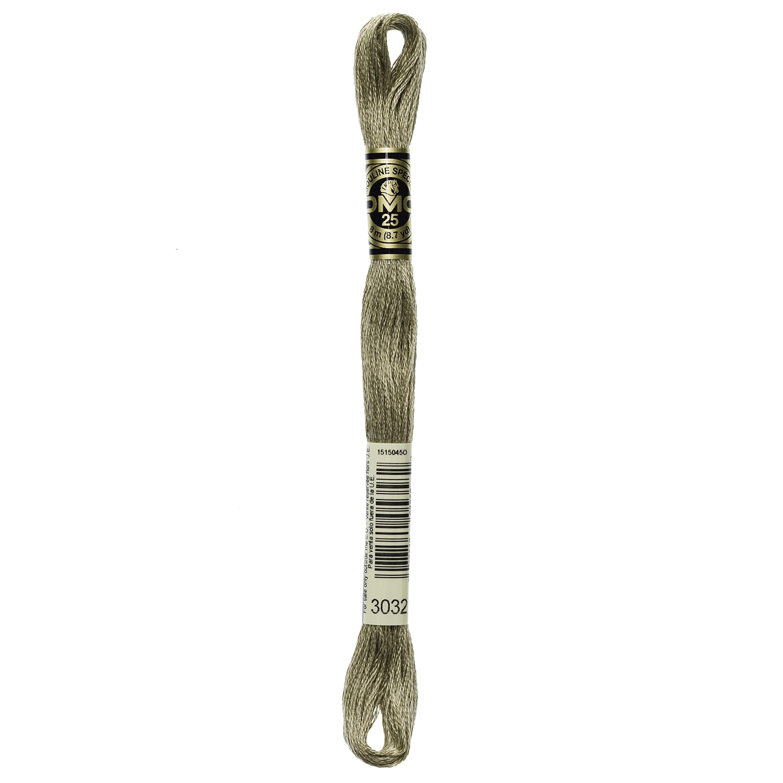 DMC 6-Strand Embroidery Cotton Floss, Medium Mocha Brown
