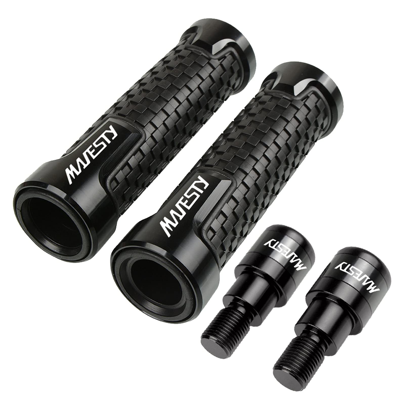 LSBYfor Yamaha Majesty 400 Majesty400 2004-on 2010 2009 2011 Motorcycle Accessories Aluminum Grips Ends Bar Ends Handlebars Caps Non-Slip
