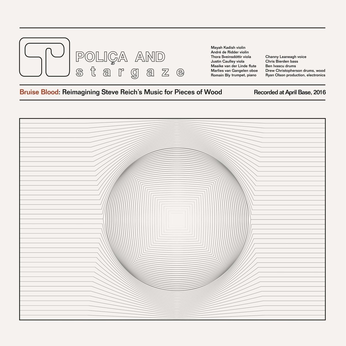 Bruise Blood: Reimagining Steve Reich's Music For Pieces Of Wood [VINYL]