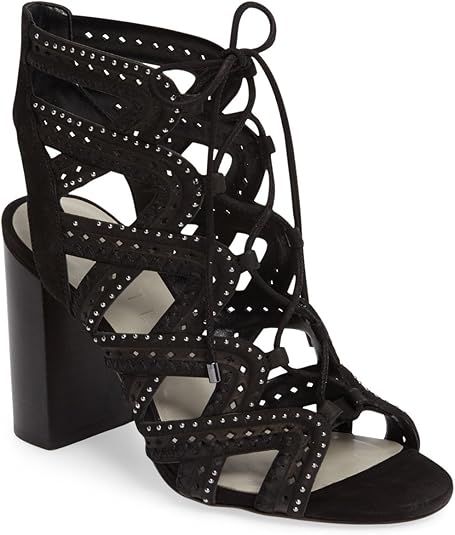 Caged sandals block heel Clearance