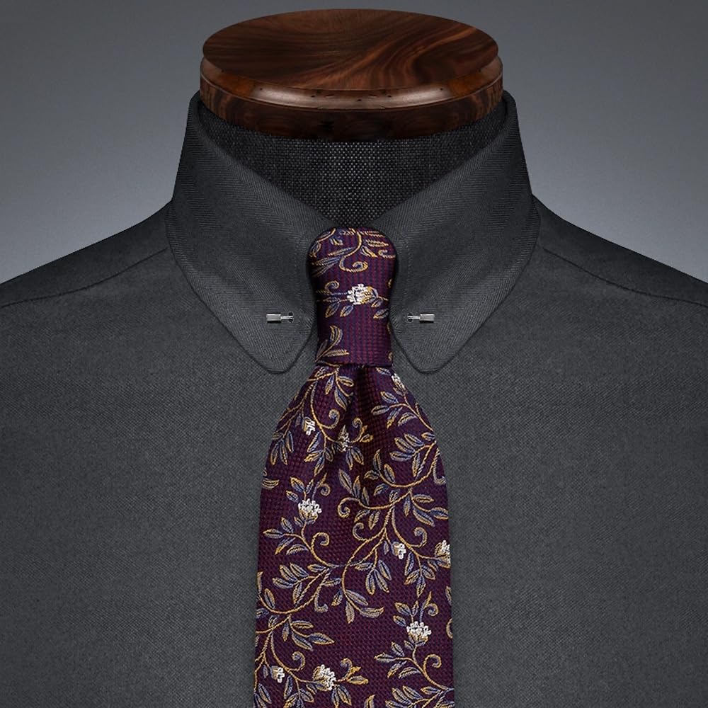 Cravate en soie de mûrier for hommes - cravate formelle d'affaires for hommes
