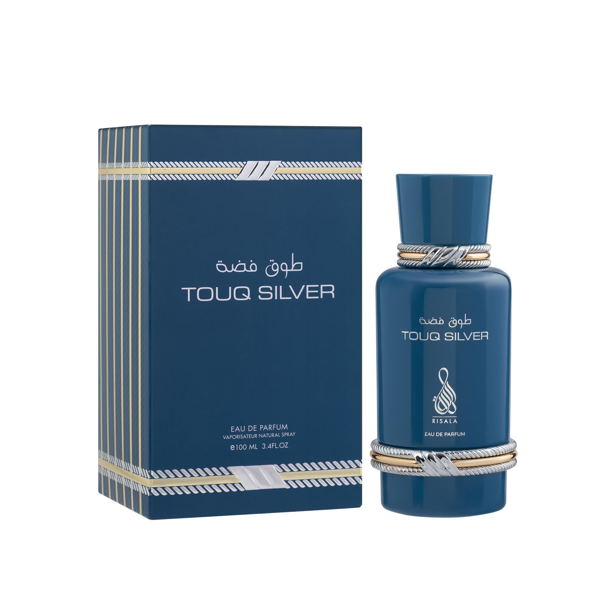 Risala Touq Silver Eau De Parfum For Women 100 Ml