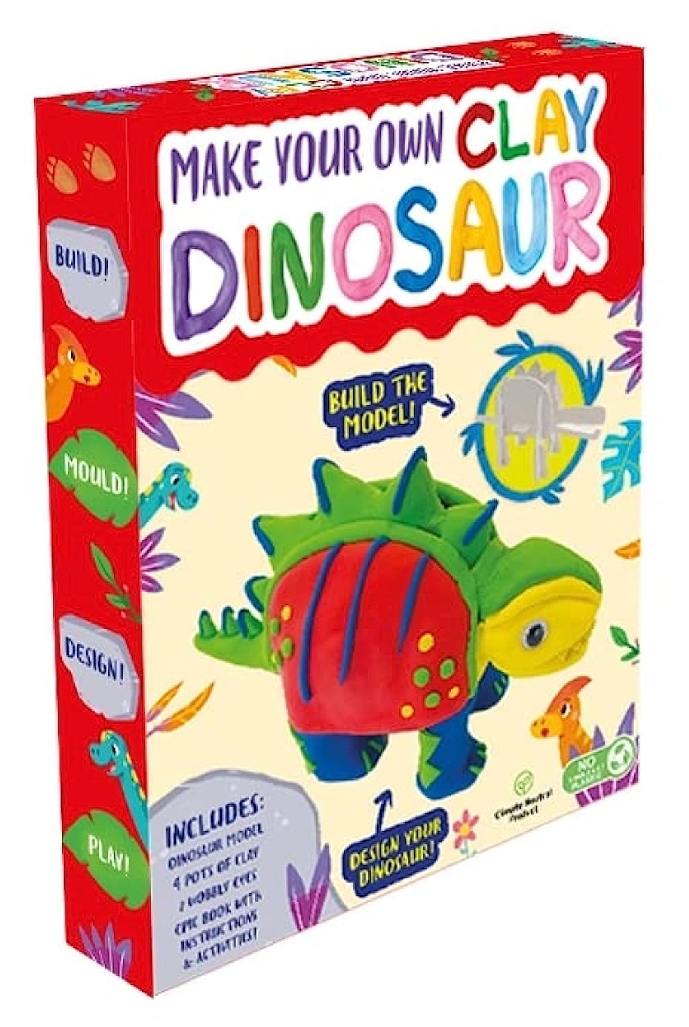 Make Your Own Clay Dinosaur Kit 