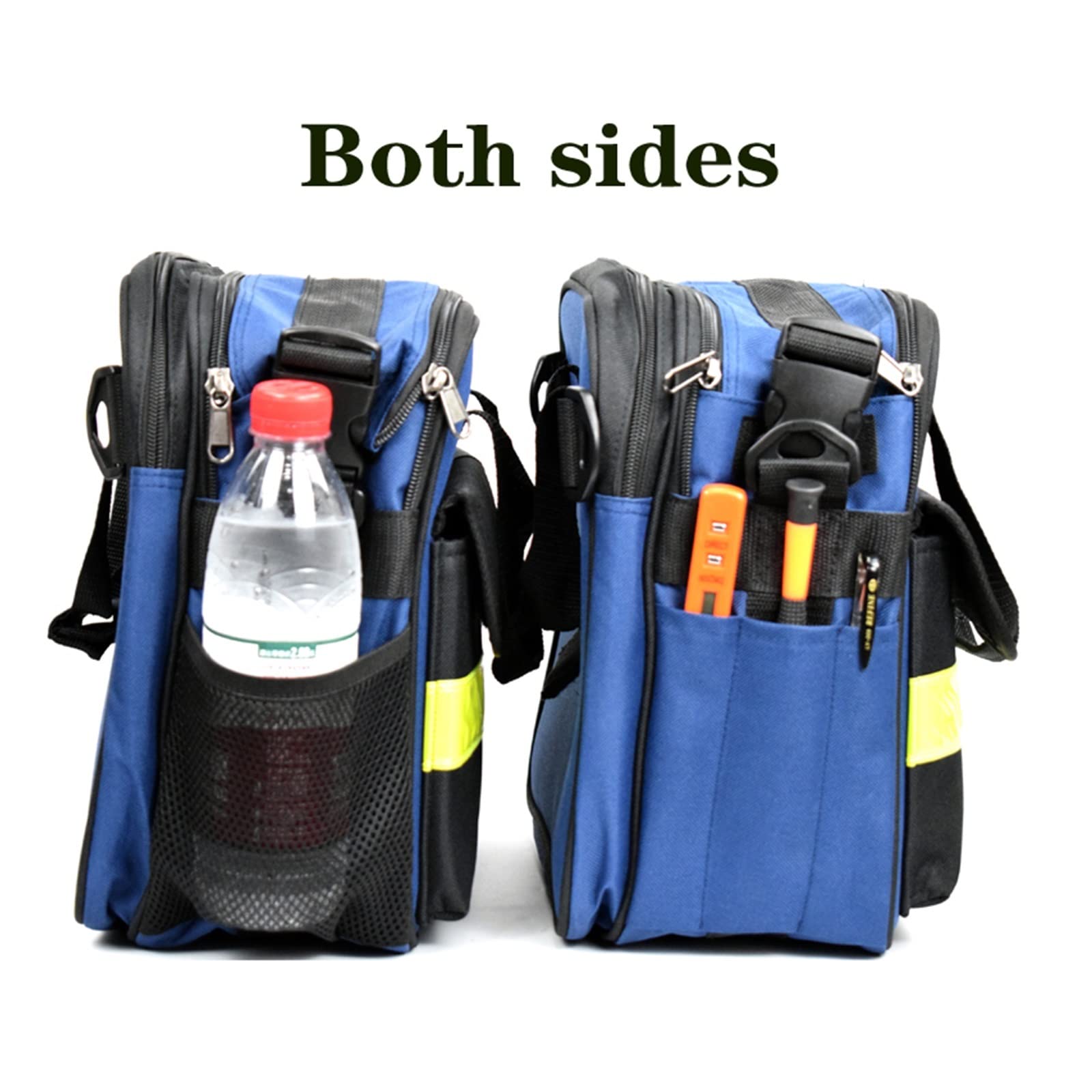 Organizer Utensili Tool Bag Oxford Cloth Electrician Bag, Multi-Pocket Storage Tool Bag Portautensili da Giardino
