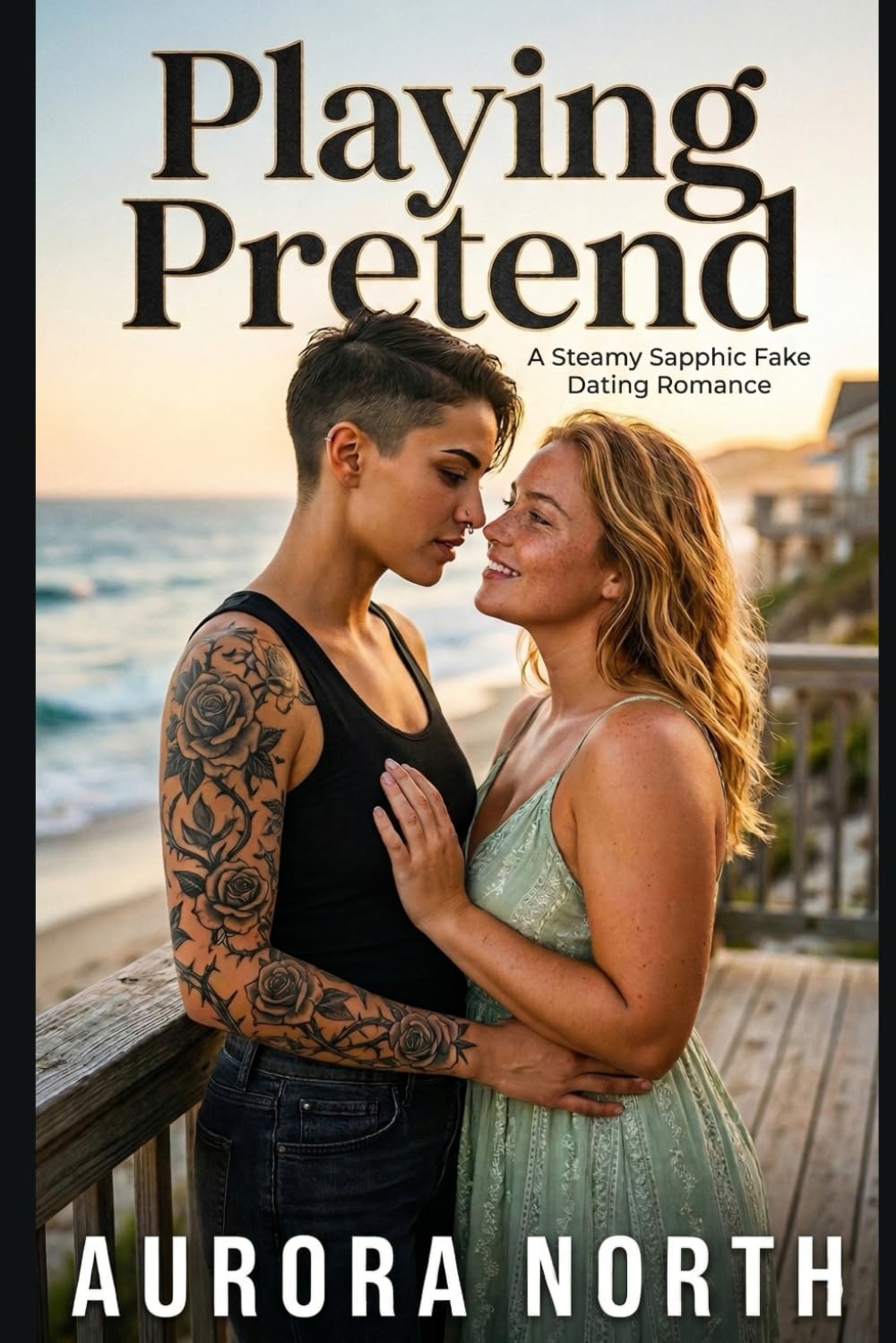 Playing Pretend: A Steamy Sapphic Fake Dating Romance